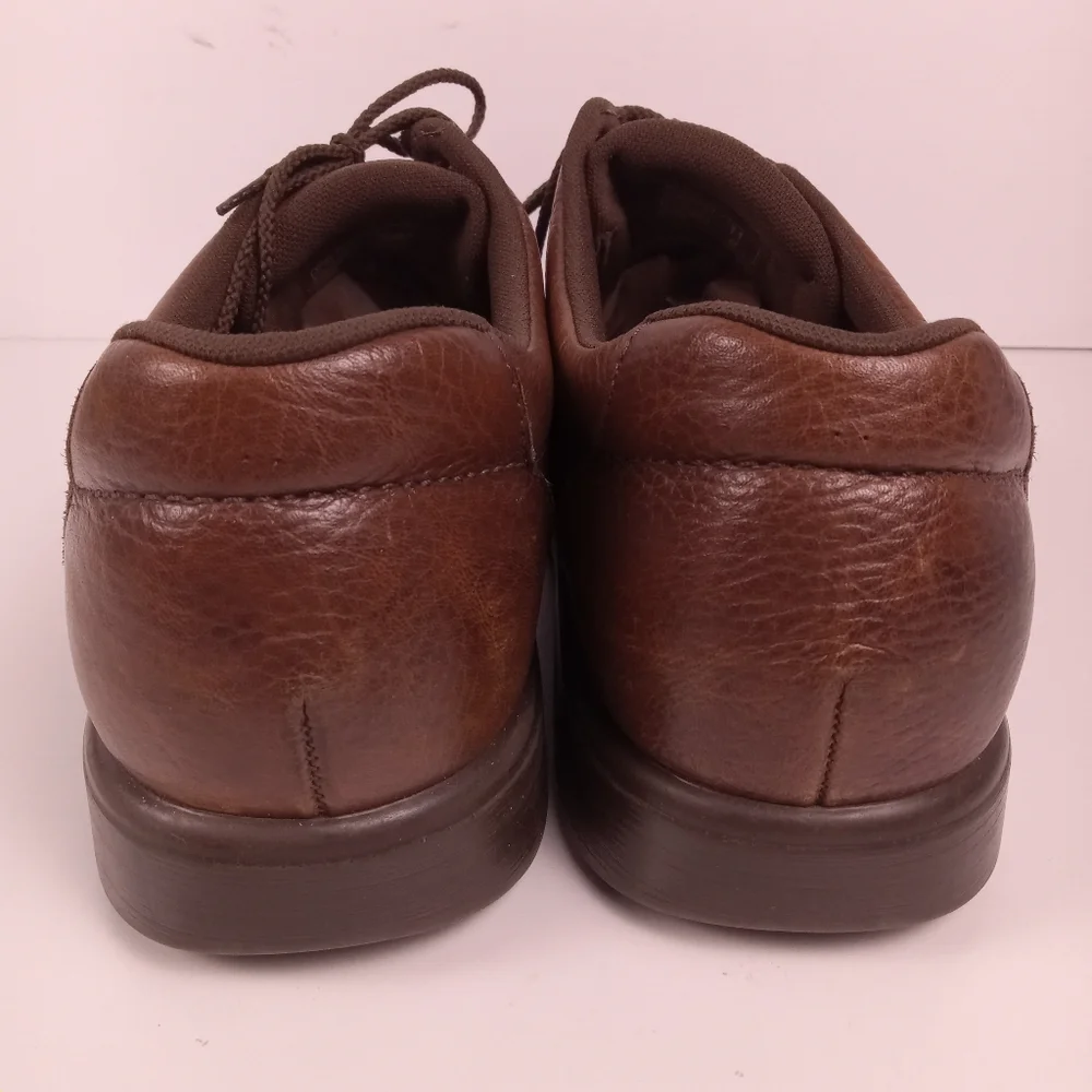 SAS Mens 'Bout Time Lace Up Orthopedic Walking Loafers Mulch Brown Size 11